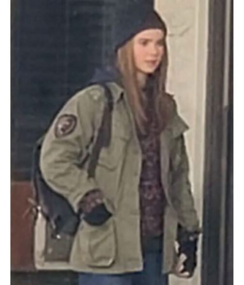 Isabella Sermon Jurassic World Dominion Cotton Green Jacket - Image 16
