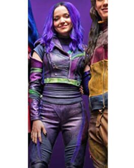 Mal Descendants 3 Leather Jacket