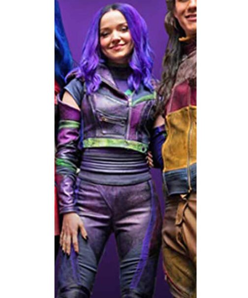 Mal Descendants 3 Leather Jacket - Image 2