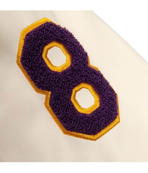 LA Lakers Black Mamba Hall of Fame Kobe Bryant Varsity Jacket - Image 5