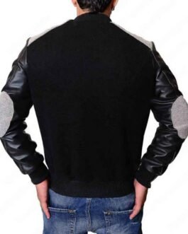 Manchester City United Bomber Black Jacket