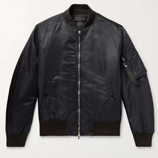 Men’s Manston Bomber Nylon Jacket - Image 4