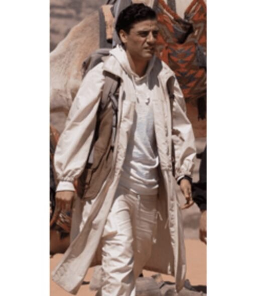 Moon Knight Oscar Isaac Cotton Coat - Image 4