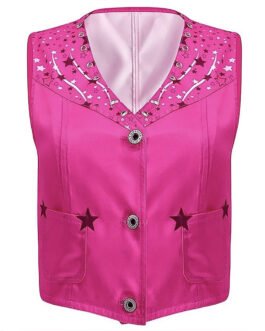 Barbie Margot Robbie Cotton Pink Vest