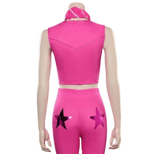 Barbie Margot Robbie Cotton Pink Vest - Image 4