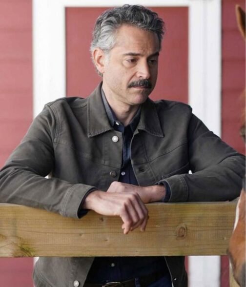Omar Metwally Big Sky Grey Denim Jacket - Image 4