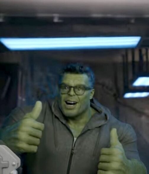 She-Hulk Mark Ruffalo Fleece Grey Hoodie - Image 5