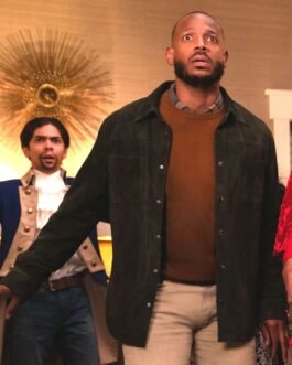Marlon Wayans The Curse of Bridge Hollow Suede Leather Jacket