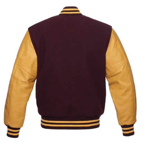 Varsity Wool and Leather Jacket - Image 23