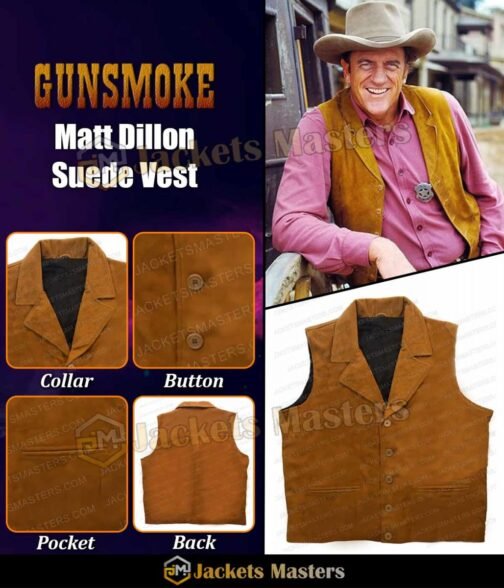 Gunsmoke James Arness Vest - Image 13