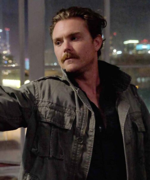 Clayne Crawford Lethal Weapon Green/Grey Jacket - Image 5