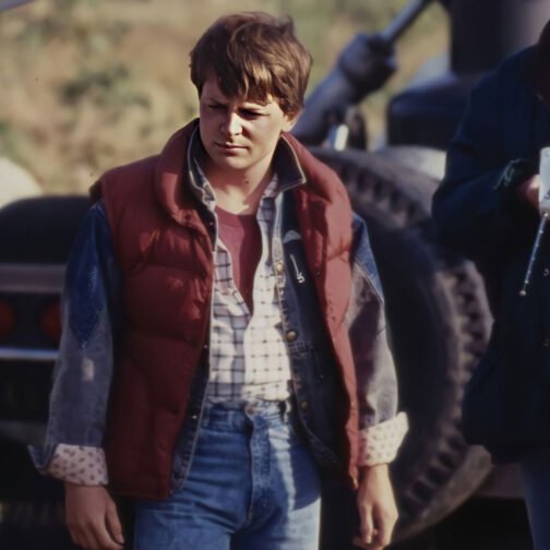 Marty Mcfly Back To The Future Puffer Vest - Image 16