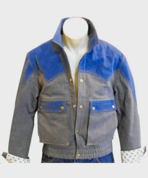 Marty Mcfly BTTF Denim Jacket