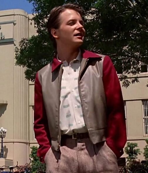 Marty Mcfly BTTF 1955 Jacket - Image 5