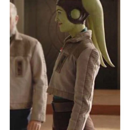 Mary Elizabeth Winstead Ahsoka Cropped Jacket - Image 6