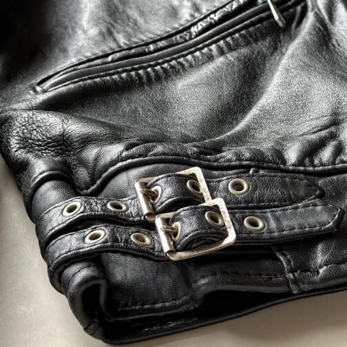 Mascot Biker Leather Jacket - Image 6