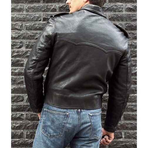Mascot Biker Leather Jacket - Image 2