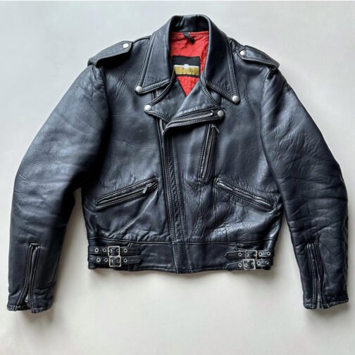 Mascot Biker Leather Jacket - Image 3