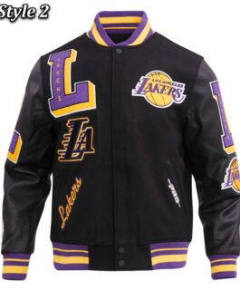 Mash Up Capsule LA Lakers Varsity Jacket