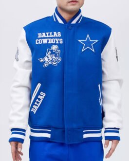 Dallas Cowboys Mash Up Varsity Jacket
