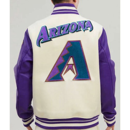 Mashup Arizona Diamondbacks Varsity Jacket - Image 2