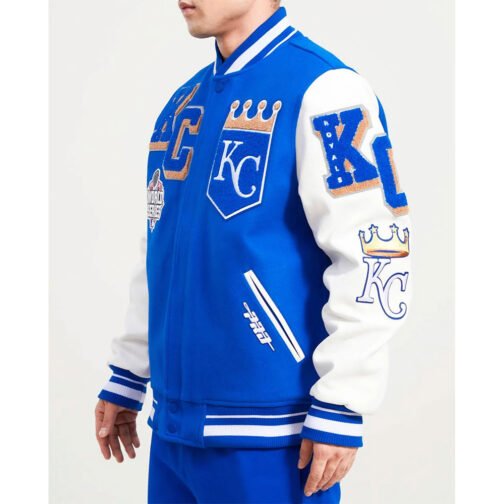 Mashup Kansas City Royals Varsity Jacket - Image 4