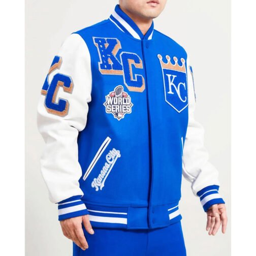 Mashup Kansas City Royals Varsity Jacket - Image 3