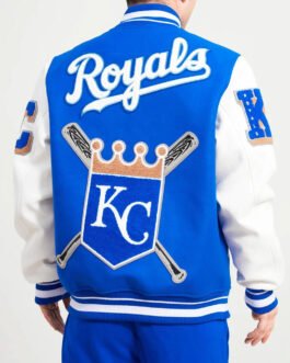 Mashup Kansas City Royals Varsity Jacket