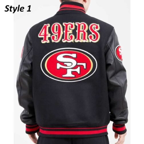 Mashup San Francisco 49ers Varsity Jacket - Image 4