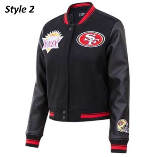 Mashup San Francisco 49ers Varsity Jacket - Image 2