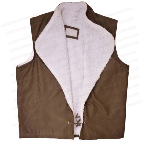 Clint Eastwood Spaghetti Western Leather Vest - Image 4