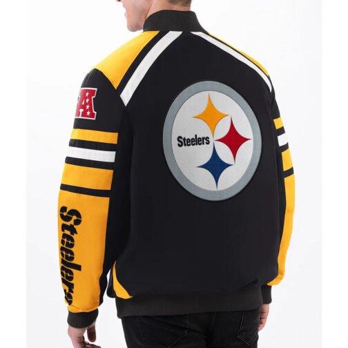 Power Forward Racing Pittsburgh Steelers Jacket - Image 2