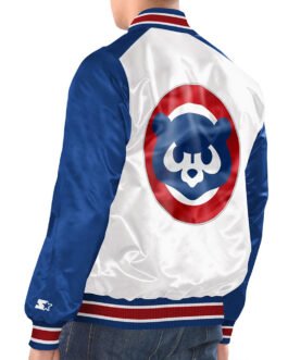 Renegade Chicago Cubs White and Blue Jacket