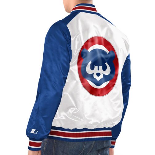 Renegade Chicago Cubs White and Blue Jacket - Image 2