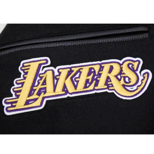 LA Lakers Classic Varsity Jacket - Image 18