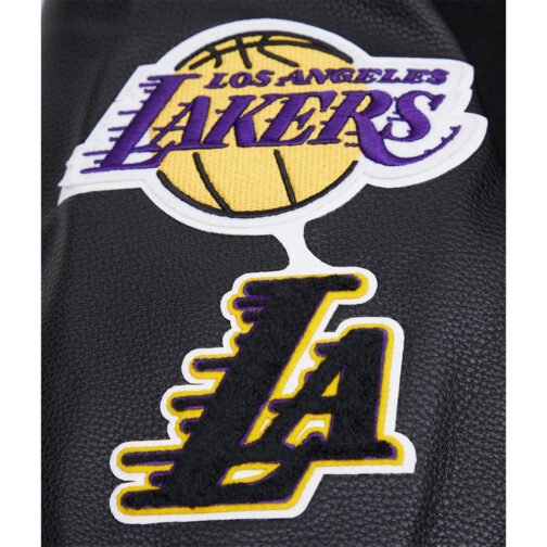LA Lakers Classic Varsity Jacket - Image 14