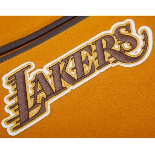 LA Lakers Classic Varsity Jacket - Image 17