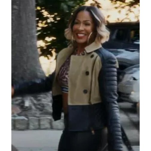 Sheree Whitfield Real Housewives of Atlanta Biker Jacket - Image 5