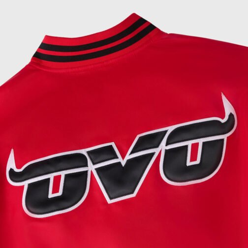 OVO Chicago Bulls Red Jacket - Image 7