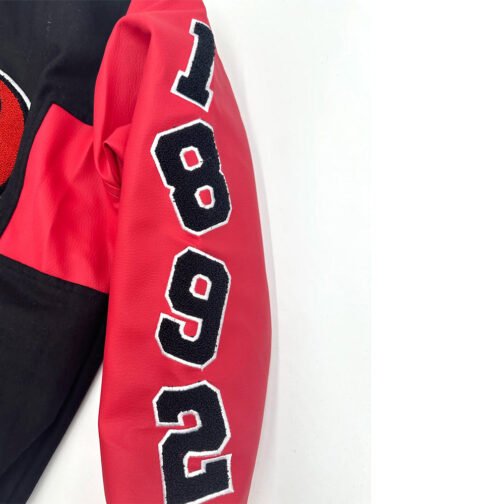 Winston-Salem State Rams Ole Skool Letterman Jacket - Image 3