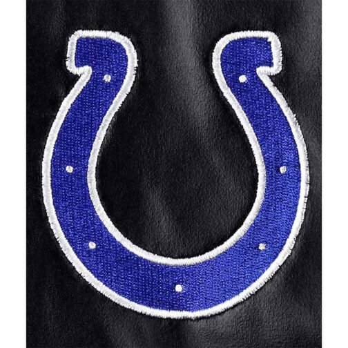 Indianapolis Colts Metallic Black Jacket - Image 4