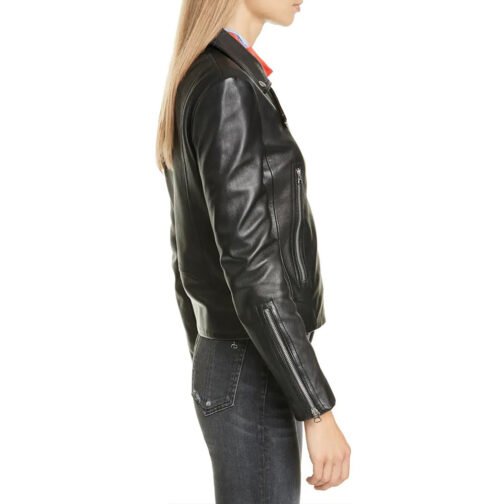 Mack Motorcycle Leather Jacket - Image 6