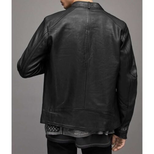 Adan Canto The Cleaning Lady Leather Jacket - Image 3