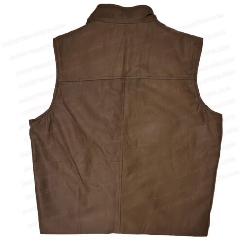 Clint Eastwood Spaghetti Western Leather Vest - Image 6