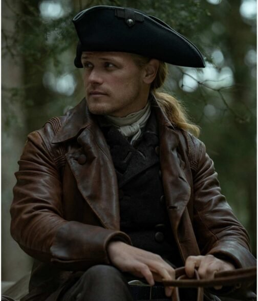 Sam Heughan Outlander Season 5 Trench Coat - Image 6