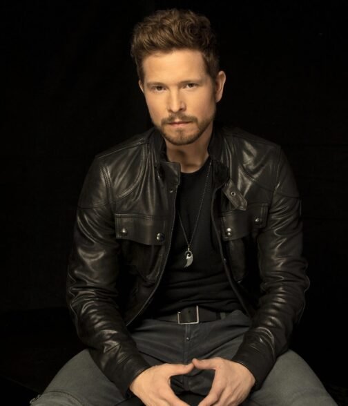 Matt Czuchry The Resident Season 05 Biker Black Leather Jacket - Image 6