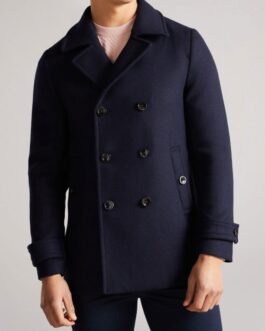 Matt Mcgorry Archive 81 Navy Blue Peacoat