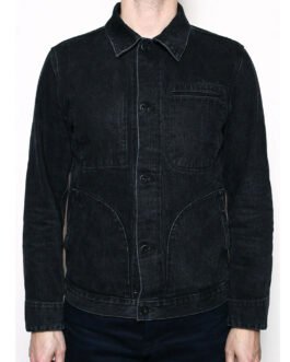 Based on a True Story Tom Bateman Black Denim Jacket