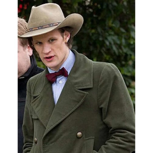 Matt Smith Doctor Who Green Coat - Image 2