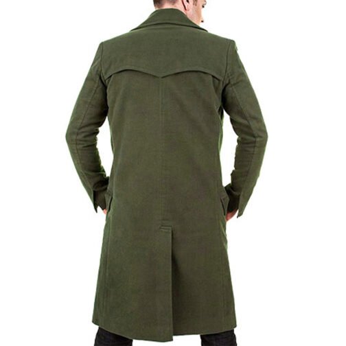 Matt Smith Doctor Who Green Coat - Image 5